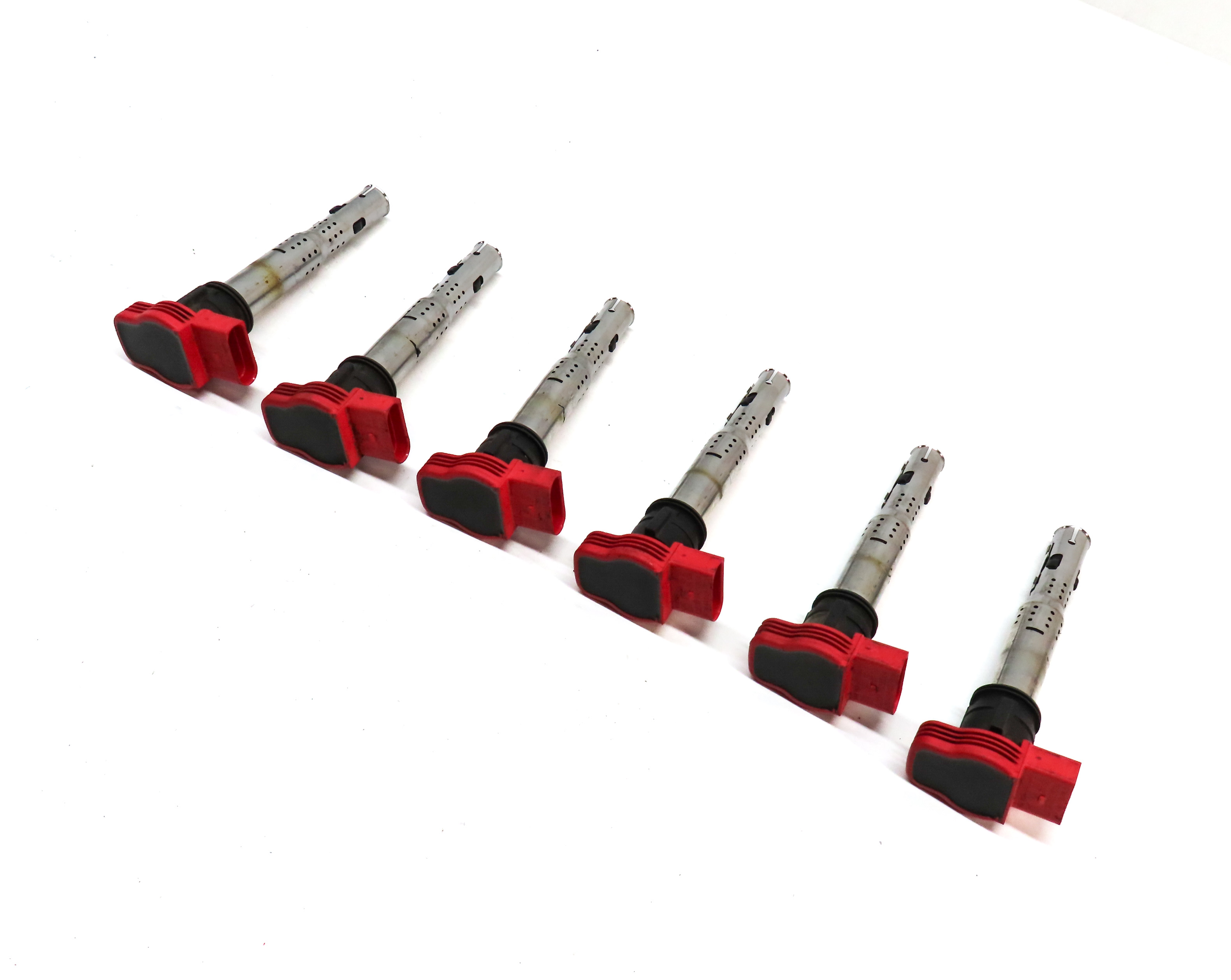 2005-2017 AUDI A4 S4 A5 S5 A6 S6 A7 A8 Q5 SQ5 Q7 R8 S8 IGNITION COIL SET 6 — exact item pictured